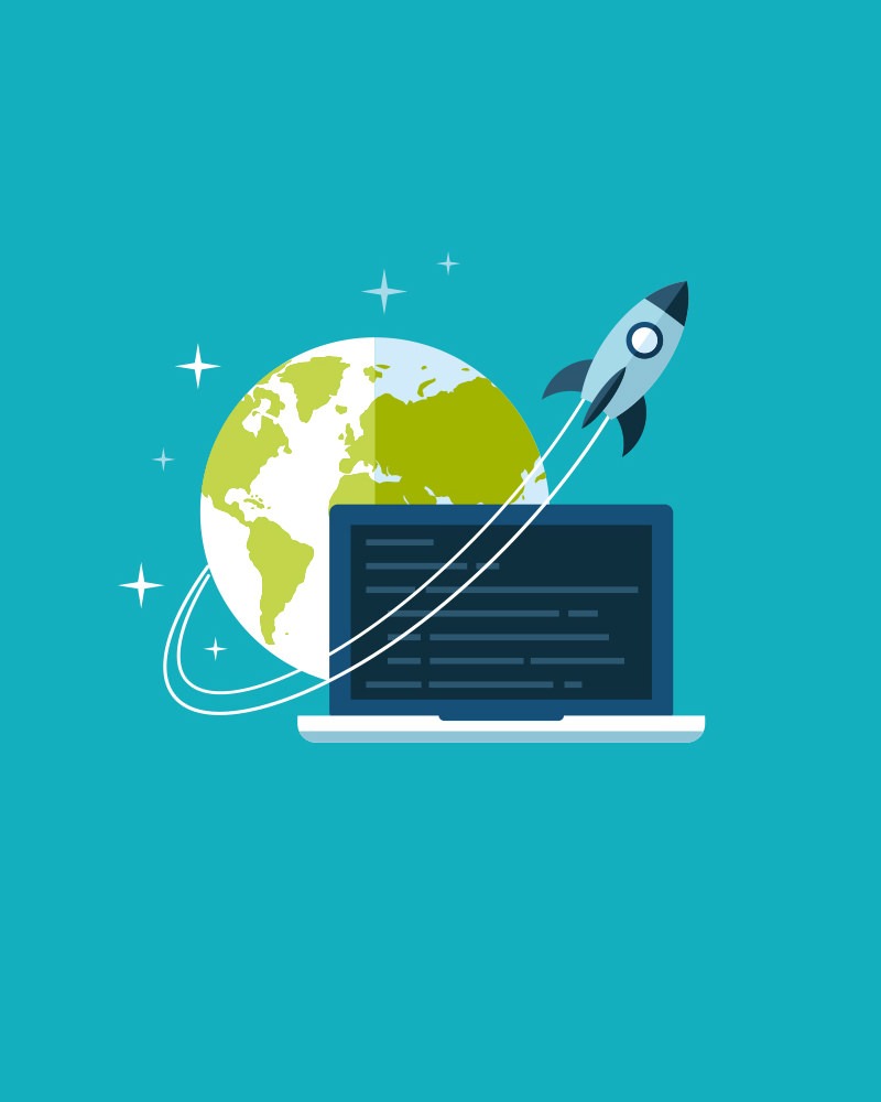 Global Launch Illustration